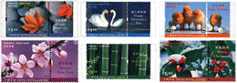 89586 MNH HONG KONG 2001 SELLOS DE MENSAJES - Collections, Lots & Séries