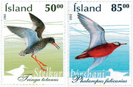 106727 MNH ISLANDIA 2002 AVES - Colecciones & Series