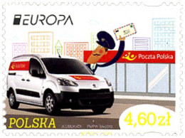 304189 MNH POLONIA 2013 EUROPA CEPT 2013 - VEHICULOS POSTALES - Ohne Zuordnung