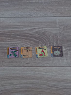 Lot De 4 Magnets POKEMON Pour Collection - Personajes