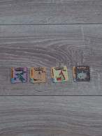 Lot De 4 Magnets POKEMON Pour Collection - Characters