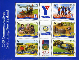 178149 MNH NUEVA ZELANDA 2005 ANIVERSARIOS DE ORGANIZACIONES INTERNACIONALES - Varietà & Curiosità