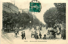 Paris * 2ème 9ème * Le Boulevard Poissonnière * Attelage - District 02