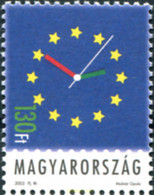 325271 MNH HUNGRIA 2003 AMISTAD CON EUROPA - Usati