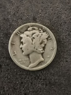 10 CENTS / 1 MERCURY DIME ARGENT 1936 PHILADELPHIE USA / SILVER - 1916-1945: Mercury