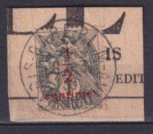 BLANC SURCHARGE De 1919 - YVERT N°157 RARE OBLITERE 1930 Sur FRAGMENT De JOURNAL !! (COTE SUR JOURNAL COMPLET = 800 EUR) - 1900-29 Blanc