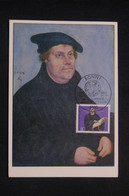 ALLEMAGNE - Carte Maximum En 1983 - Luther - L 134439 - Andere & Zonder Classificatie