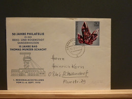 101/236   LETTRE  DDR - Minéraux