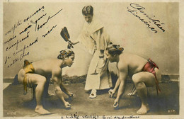 Lutte Sumo * Carte Photo * Sumos Lutteurs Sport 1903 - Ringen