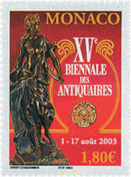 114694 MNH MONACO 2003 15 BIENAL DE ANTICUARIOS - Otros & Sin Clasificación