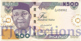 NIGERIA 500 NAIRA 2005 PICK 30e UNC - Nigeria