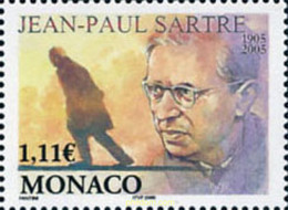 161263 MNH MONACO 2004 CENTENARIO DEL NACIMIENTO DE SARTRE - Altri & Non Classificati