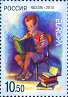 253136 MNH RUSIA 2010 EUROPA CEPT 2010 - LIBROS INFANTILES - Used Stamps