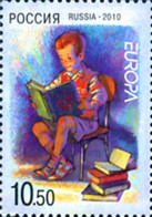 253136 MNH RUSIA 2010 EUROPA CEPT 2010 - LIBROS INFANTILES - Oblitérés