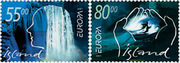 77096 MNH ISLANDIA 2001 EUROPA CEPT. EL AGUA, RIQUEZA NATURAL - Colecciones & Series