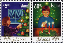 136685 MNH ISLANDIA 2003 NAVIDAD - Collections, Lots & Séries