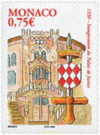 161177 MNH MONACO 2004 75 ANIVERSARIO DEL PALACIO DE JUSTICIA - Andere & Zonder Classificatie