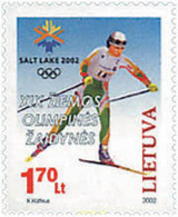 87253 MNH LITUANIA 2002 19 JUEGOS OLIMPICOS INVIERNO. SALT LAKE CITY 2002 - Invierno 2002: Salt Lake City