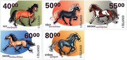 88481 MNH ISLANDIA 2001 CABALLOS DE ISLANDIA - Collezioni & Lotti