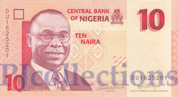 NIGERIA 10 NAIRA 2007 PICK 33b UNC - Nigeria