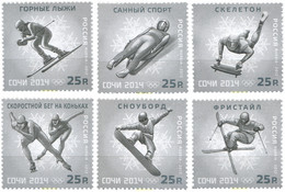 311778 MNH RUSIA 2012 22 JUEGOS OLIMPICOS DE INVIERNO SOCHI 2014 - Invierno 2014: Sotchi