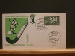 101/290 FDC ALLEMAGNE - Hockey (Veld)