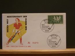 101/292 FDC ALLEMAGNE - Hockey (sur Gazon)