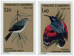 65208 MNH ANDORRA. Admón Francesa 1981 PROTECCION DE LA NATURALEZA - Collezioni