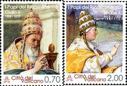 307022 MNH VATICANO 2013 PAPAS DEL RENACIMIENTO - Oblitérés