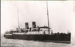 ! Postcard, Photo, Foto, SS Isle Of Jersey, Great Western Railway - Steamers