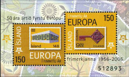 188493 MNH ISLANDIA 2006 CINCUENTENARIO DE LA EMISION DE SELLOS POSTALES DE EUROPA - Colecciones & Series