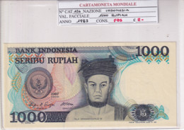 INDONESIA 1000 RUPIAH 1987 P124 - Indonésie