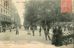 Tout Paris 10ème & 19ème * N°181 * Boulevard De La Villette , Traversée Du Faubourg Du Temple à La Rue De Belleville - Paris (10)
