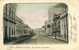 Brazil, PORTO ALEGRE, Rua Duque De Caxias (1906) Postcard - Porto Alegre