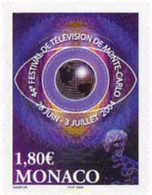 142027 MNH MONACO 2004 44 FESTIVAL DE TELEVISION DE MONTECARLO - Otros & Sin Clasificación