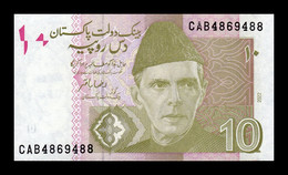 Pakistán 10 Rupees 2022 Pick 45 New Date SC UNC - Pakistan