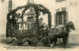 St Gilles Croix De Vie * Fête De La Mi Carême 1926 * Char De La Reine Des Sardinières - Saint Gilles Croix De Vie