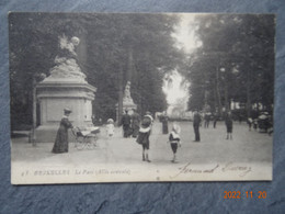 LE PARC  ALLEE CENTRALE  1908 - Forêts, Parcs, Jardins