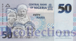 LOT NIGERIA 50 NAIRA 2007 PICK 35b UNC X 5 PCS - Nigeria