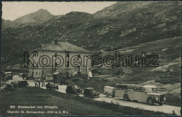 Suisse - GR San Bernardino - Pass - Postauto - Auto - Mesocco - Mesocco
