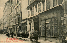 Paris 10ème * Maison MARTINENQ 10 & 12 Rue De Paradis * Cartes Postales , Imprimerie , Articles Surprise * Commerce - Distretto: 10