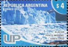 188587 MNH ARGENTINA 2005 PAISAJE GLACIAL - Usati