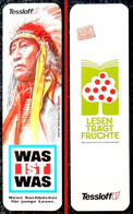 Marque-page Signet : TESSLOFF - Peau Rouge Chef Indien - Bookmarks