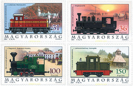 78208 MNH HUNGRIA 2001 TRENES - Gebruikt