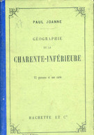 Géographie De La Charente Maritime Paul Joanne - Poitou-Charentes