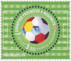 140330 MNH CROACIA 2004 EUROCOPA DE FUTBOL. PORTUGAL 2004 - Championnat D'Europe (UEFA)