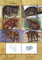 260700 MNH ARGENTINA 2001 FELINOS - Usati