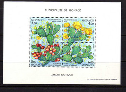 Monaco - 1992 - BF Les Quatre Saisons Du  Figier De Barbarie  -  Neufs** - MNH - Blocs