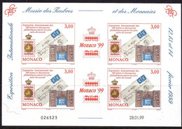 Monaco - 1999 - BF Musee Des Timbres -  Neufs** - MNH - Blocs
