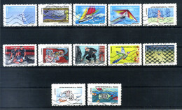 2013 FRANCIA SET USATO 5523/5534 Festa Del Francobollo - Used Stamps